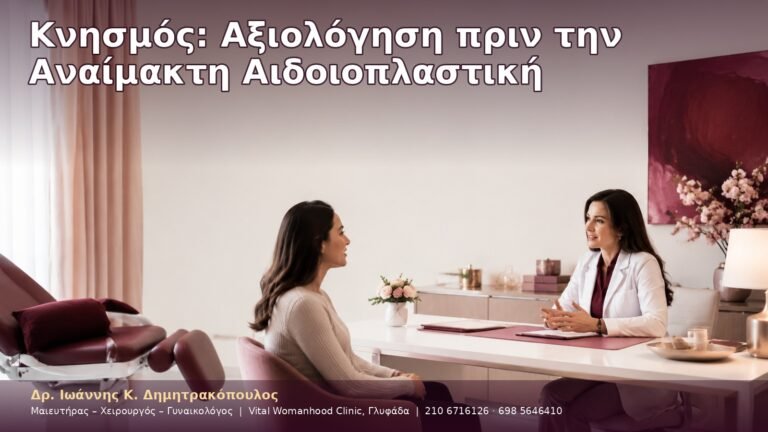 Κνησμός: Αξιολόγηση πριν την Αναίμακτη Αιδοιοπλαστική