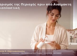 Καθαρισμός της Περιοχής πριν από Αναίμακτη Αιδοιοπλαστική