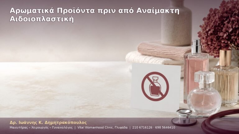 Αρωματικά Προϊόντα πριν από Αναίμακτη Αιδοιοπλαστική