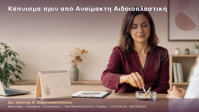 Κάπνισμα πριν από Αναίμακτη Αιδοιοπλαστική