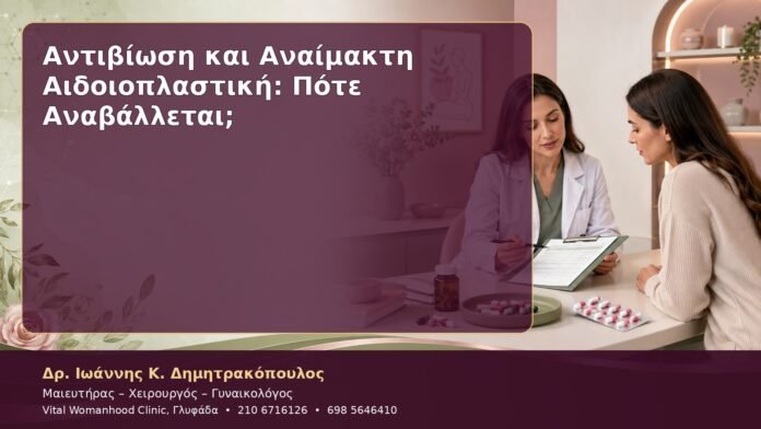 Αντιβίωση και Αναίμακτη Αιδοιοπλαστική: Πότε Αναβάλλεται;