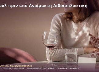 Αλκοόλ πριν από Αναίμακτη Αιδοιοπλαστική