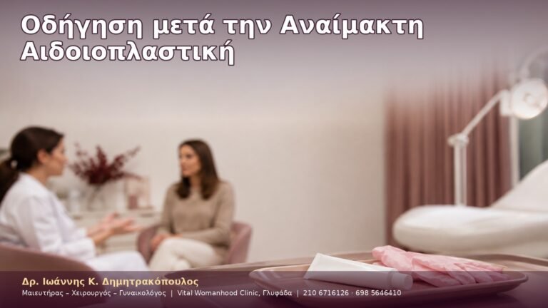 Οδήγηση μετά την Αναίμακτη Αιδοιοπλαστική