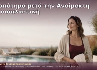 Περπάτημα μετά την Αναίμακτη Αιδοιοπλαστική
