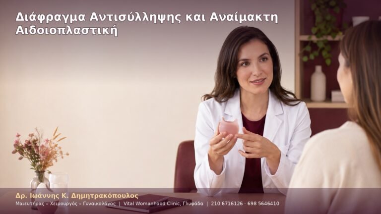 Διάφραγμα Αντισύλληψης και Αναίμακτη Αιδοιοπλαστική