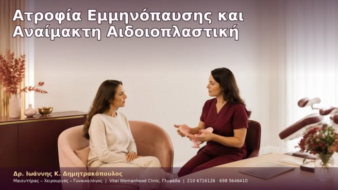 Ατροφία Εμμηνόπαυσης και Αναίμακτη Αιδοιοπλαστική
