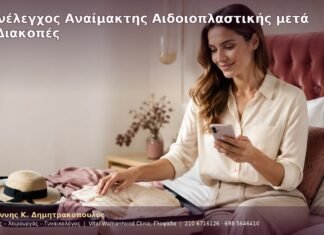 Επανέλεγχος Αναίμακτης Αιδοιοπλαστικής μετά τις Διακοπές