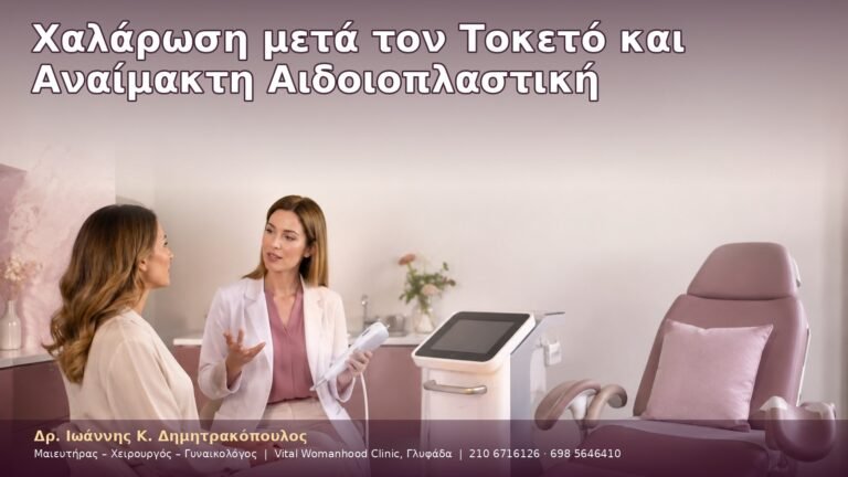 Χαλάρωση μετά τον Τοκετό και Αναίμακτη Αιδοιοπλαστική
