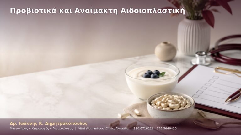 Προβιοτικά και Αναίμακτη Αιδοιοπλαστική