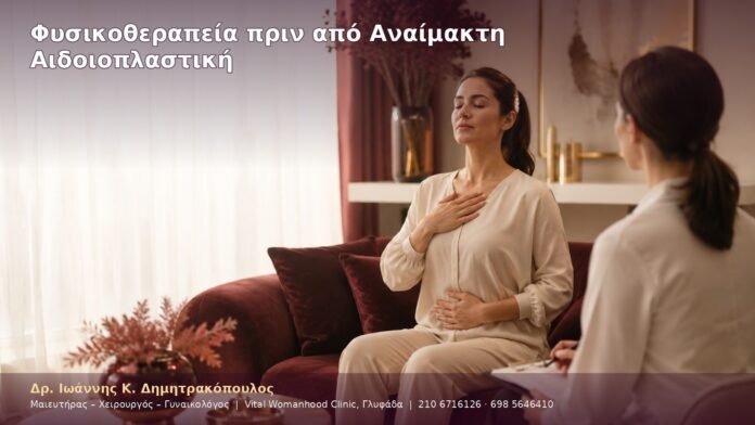 Φυσικοθεραπεία πριν από Αναίμακτη Αιδοιοπλαστική