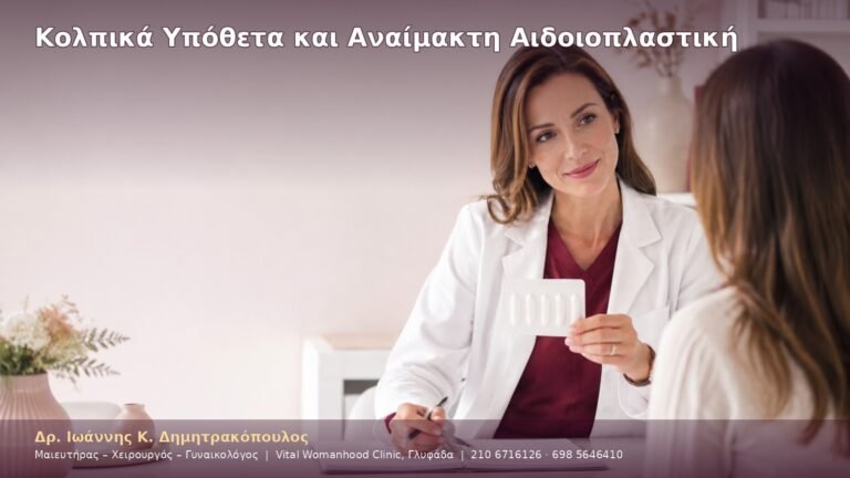 Κολπικά Υπόθετα και Αναίμακτη Αιδοιοπλαστική