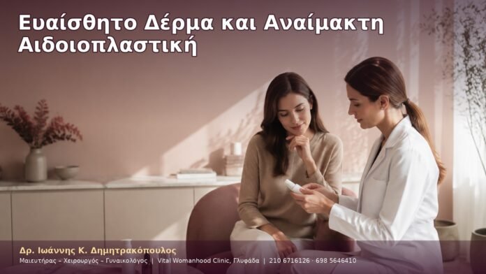 Ευαίσθητο Δέρμα και Αναίμακτη Αιδοιοπλαστική