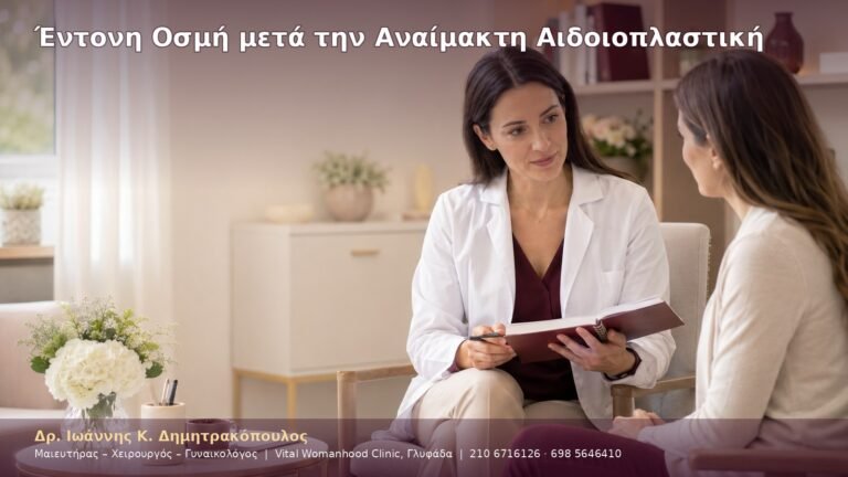 Έντονη Οσμή μετά την Αναίμακτη Αιδοιοπλαστική