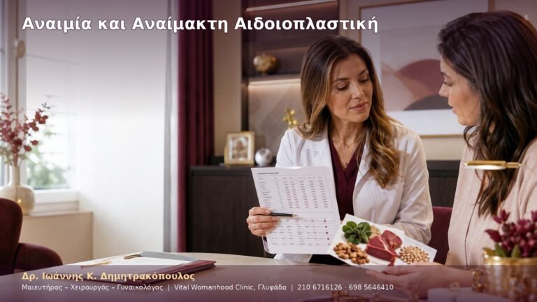 Αναιμία και Αναίμακτη Αιδοιοπλαστική