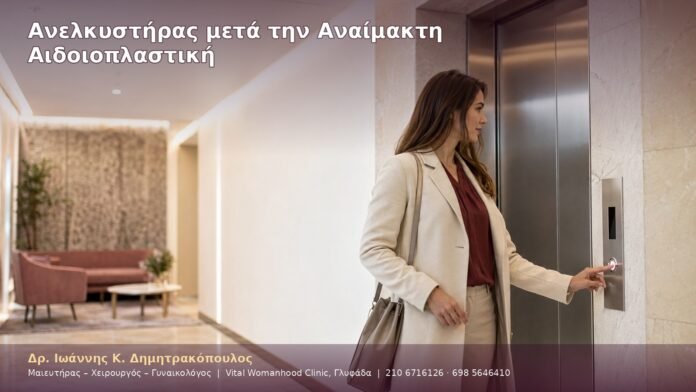 Ανελκυστήρας μετά την Αναίμακτη Αιδοιοπλαστική