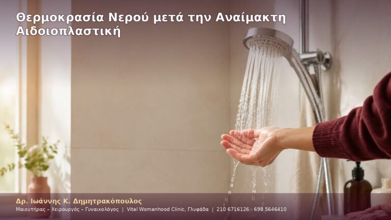 Θερμοκρασία Νερού μετά την Αναίμακτη Αιδοιοπλαστική