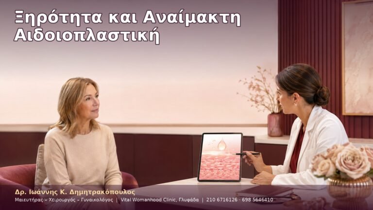 Ξηρότητα και Αναίμακτη Αιδοιοπλαστική