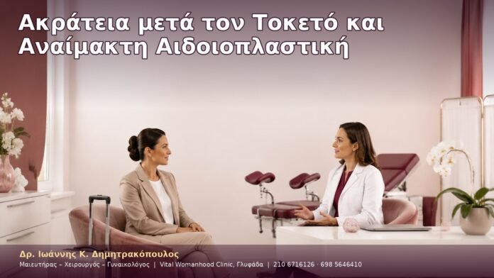 Ακράτεια μετά τον Τοκετό και Αναίμακτη Αιδοιοπλαστική