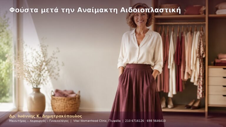 Φούστα μετά την Αναίμακτη Αιδοιοπλαστική