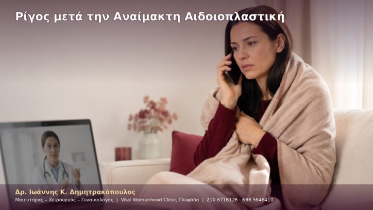 Ρίγος μετά την Αναίμακτη Αιδοιοπλαστική