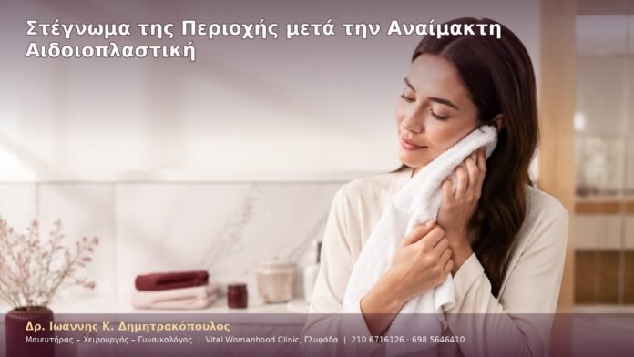cover-24-4 Στέγνωμα της Περιοχής μετά την Αναίμακτη Αιδοιοπλαστική