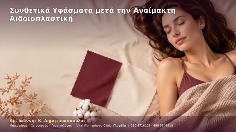 Συνθετικά Υφάσματα μετά την Αναίμακτη Αιδοιοπλαστική