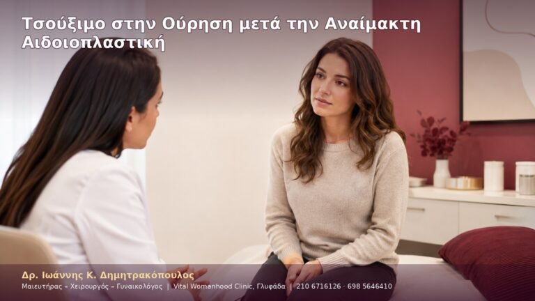 Τσούξιμο στην Ούρηση μετά την Αναίμακτη Αιδοιοπλαστική