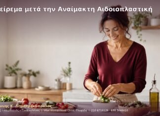 Μαγείρεμα μετά την Αναίμακτη Αιδοιοπλαστική