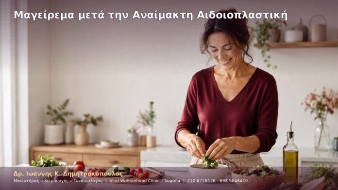 Μαγείρεμα μετά την Αναίμακτη Αιδοιοπλαστική