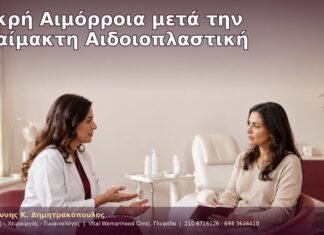 Μικρή Αιμόρροια μετά την Αναίμακτη Αιδοιοπλαστική Μικρή Αιμόρροια μετά την Αναίμακτη Αιδοιοπλαστική