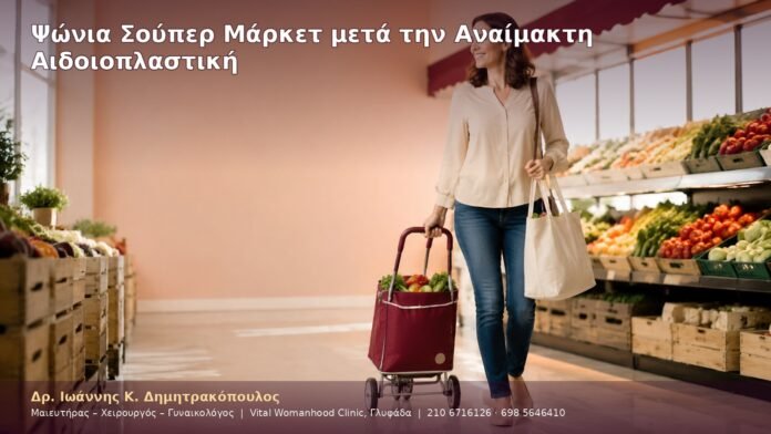cover-26-5 Ψώνια Σούπερ Μάρκετ μετά την Αναίμακτη Αιδοιοπλαστική