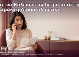 Πότε να Καλέσω τον Ιατρό μετά την Αναίμακτη Αιδοιοπλαστική Πότε να Καλέσω τον Ιατρό μετά την Αναίμακτη Αιδοιοπλαστική