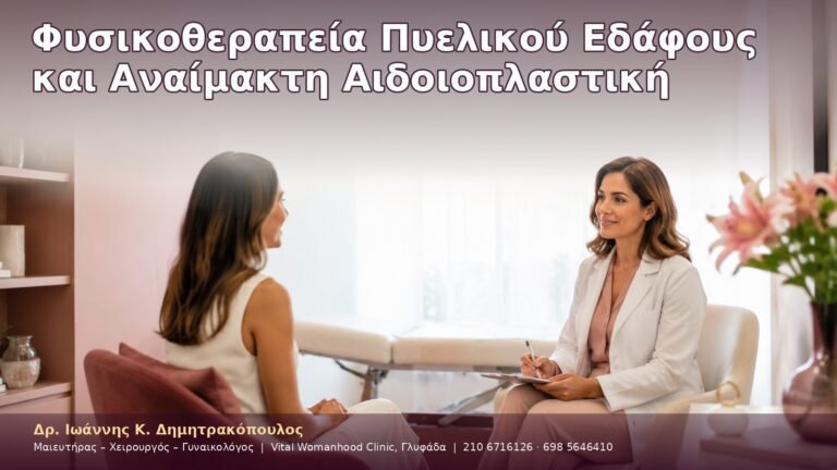 Φυσικοθεραπεία Πυελικού Εδάφους και Αναίμακτη Αιδοιοπλαστική