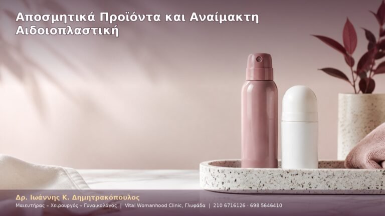 Αποσμητικά Προϊόντα και Αναίμακτη Αιδοιοπλαστική
