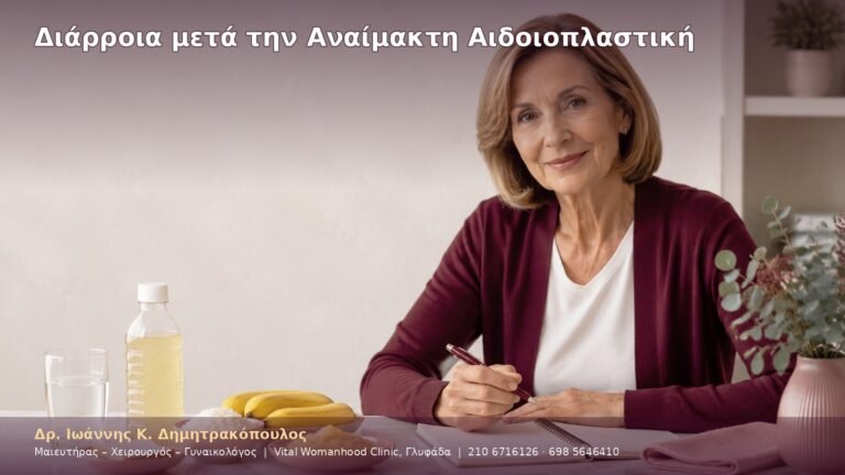 Διάρροια μετά την Αναίμακτη Αιδοιοπλαστική