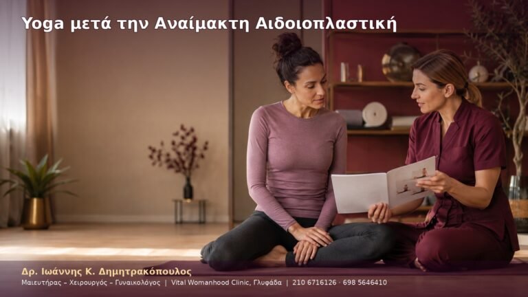 Yoga μετά την Αναίμακτη Αιδοιοπλαστική