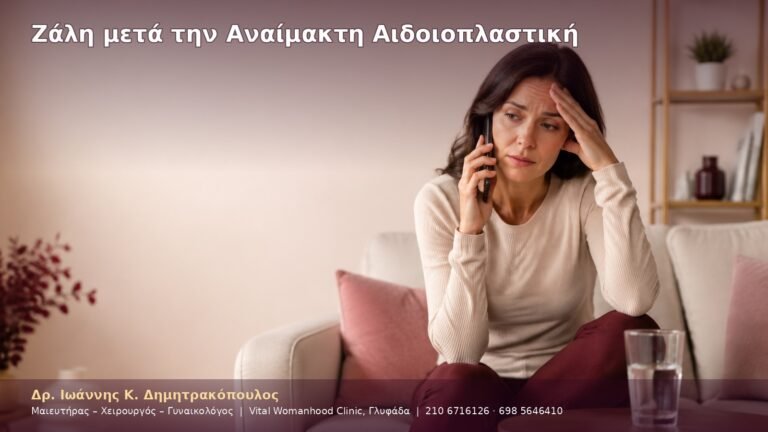 Ζάλη μετά την Αναίμακτη Αιδοιοπλαστική