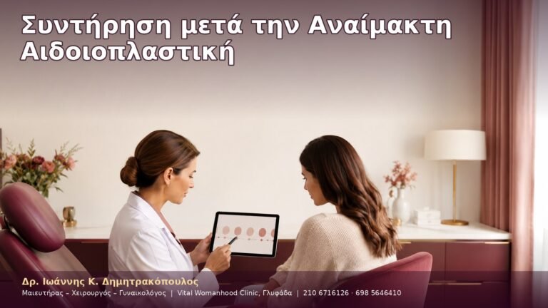 Συντήρηση μετά την Αναίμακτη Αιδοιοπλαστική