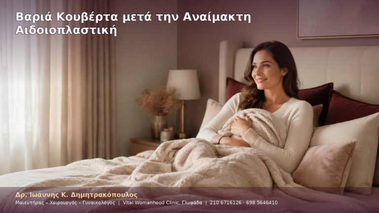 Βαριά Κουβέρτα μετά την Αναίμακτη Αιδοιοπλαστική