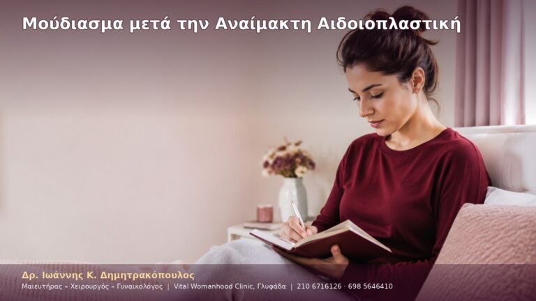 Μούδιασμα μετά την Αναίμακτη Αιδοιοπλαστική