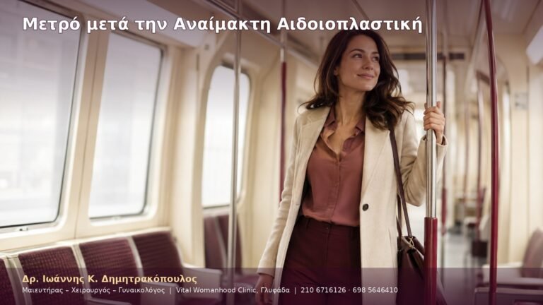 Μετρό μετά την Αναίμακτη Αιδοιοπλαστική