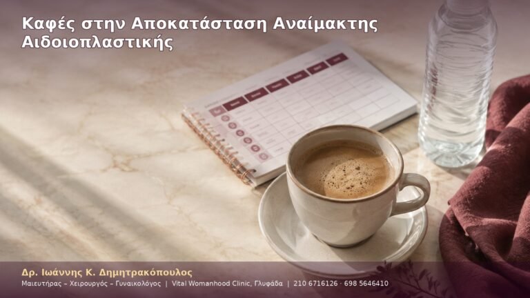 Καφές στην Αποκατάσταση Αναίμακτης Αιδοιοπλαστικής