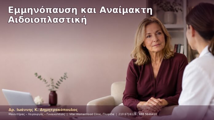 Εμμηνόπαυση και Αναίμακτη Αιδοιοπλαστική