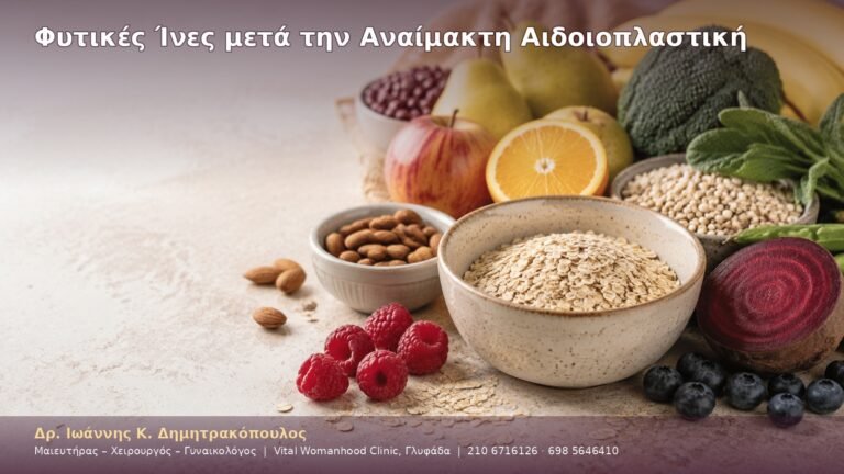 Φυτικές Ίνες μετά την Αναίμακτη Αιδοιοπλαστική