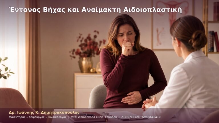 Έντονος Βήχας και Αναίμακτη Αιδοιοπλαστική