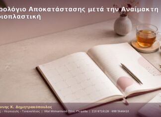 Ημερολόγιο Αποκατάστασης μετά την Αναίμακτη Αιδοιοπλαστική Ημερολόγιο Αποκατάστασης μετά την Αναίμακτη Αιδοιοπλαστική
