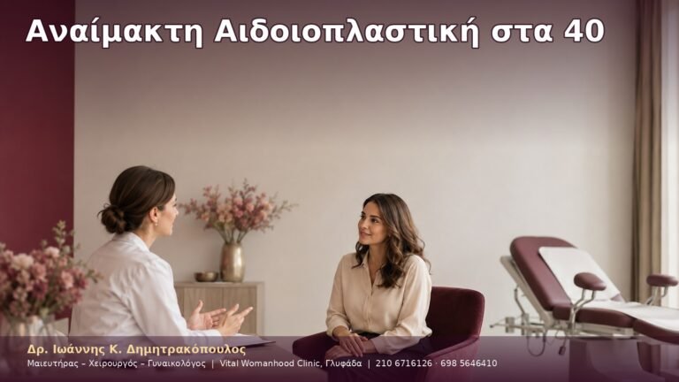 Αναίμακτη Αιδοιοπλαστική στα 40