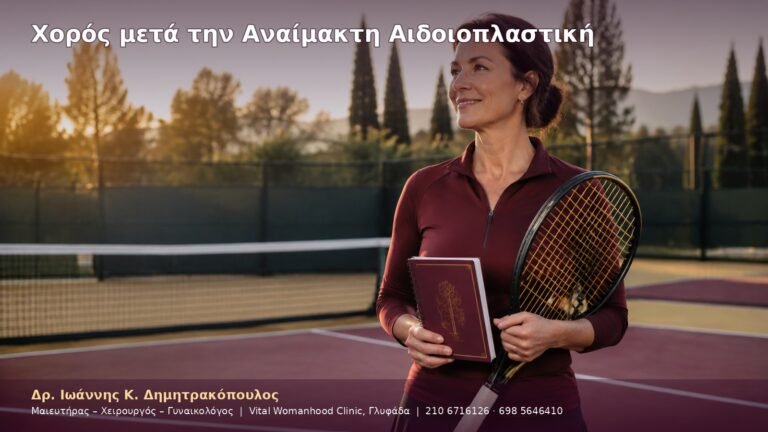 Χορός μετά την Αναίμακτη Αιδοιοπλαστική
