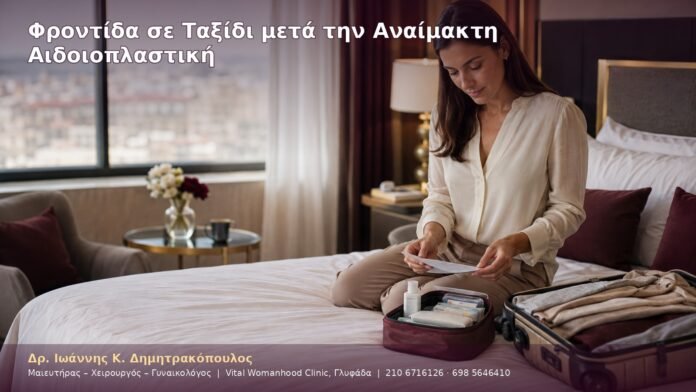 Φροντίδα σε Ταξίδι μετά την Αναίμακτη Αιδοιοπλαστική