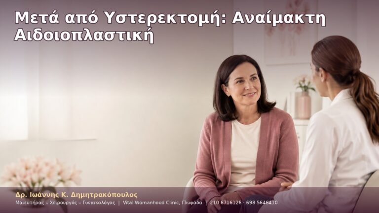 Μετά από Υστερεκτομή: Αναίμακτη Αιδοιοπλαστική